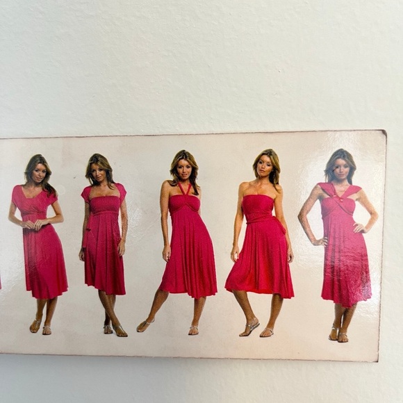 Black Convertible Strapless Dress Multiway Resort Dress Size S - Picture 8 of 9